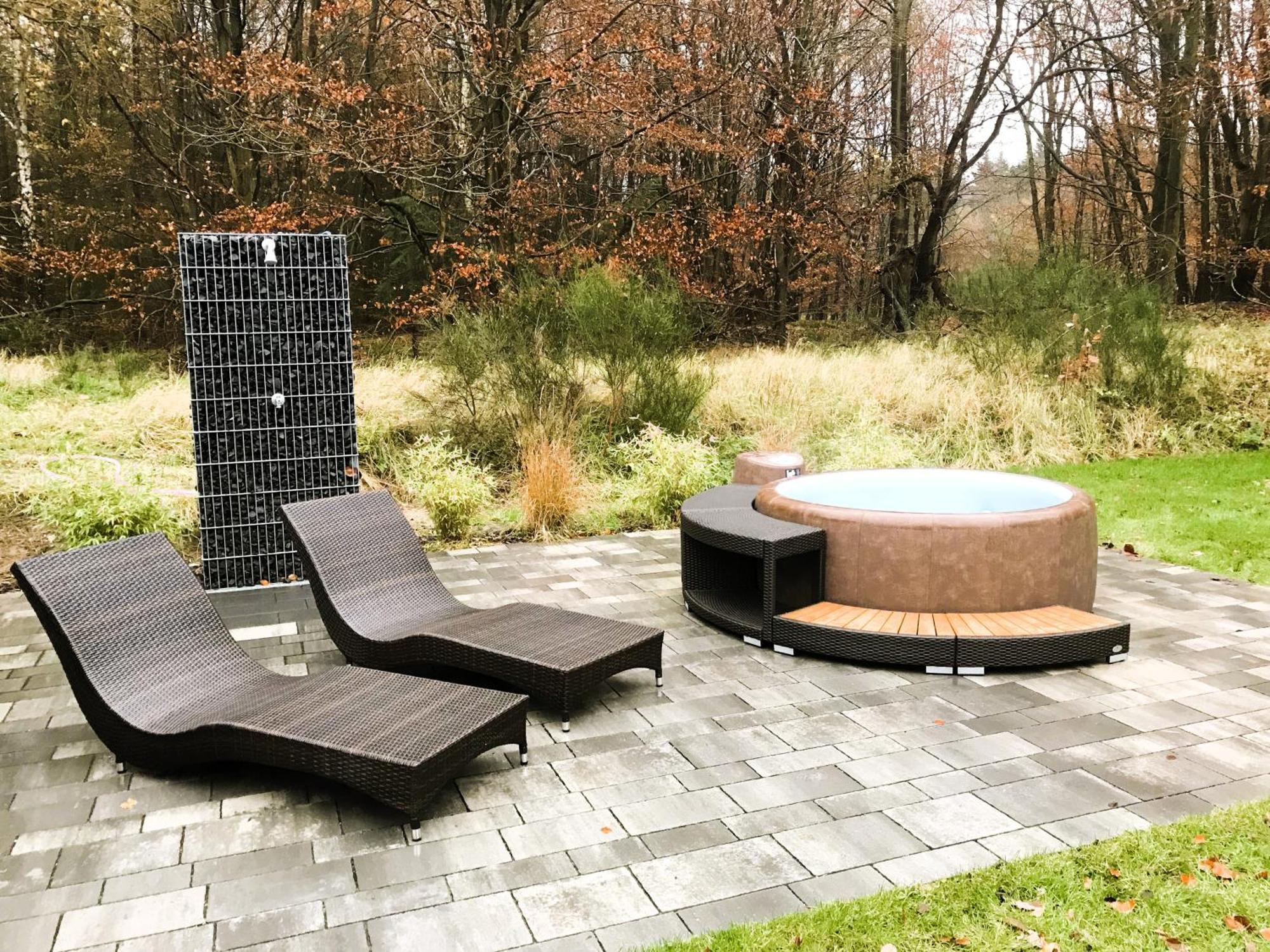 Villa Thormarcon Am Plauer See Fuer 18 Gaeste, Sauna, Pool Lenz Exteriér fotografie